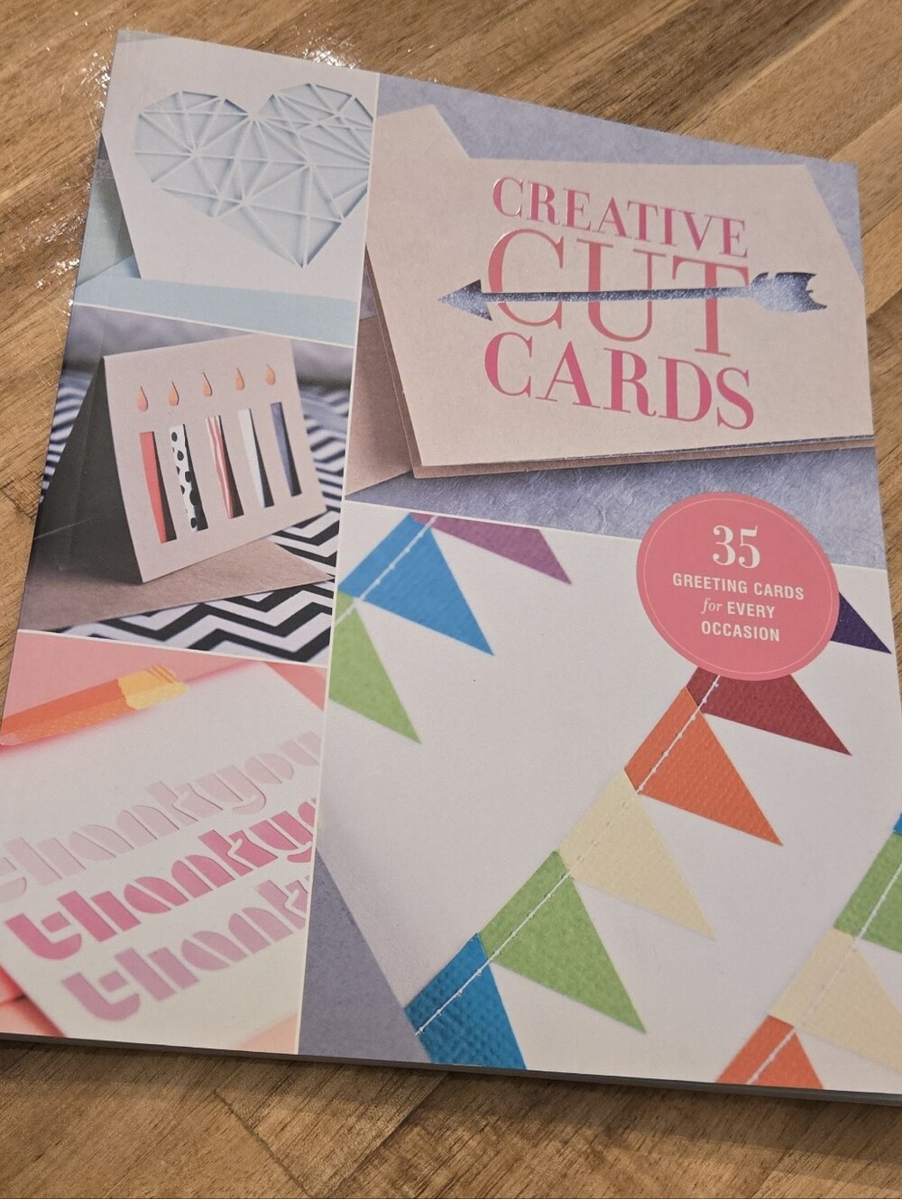 Creative Cut Cards Book 35 Craft Cards Christmas Fall Birthday Baby Shower Etc